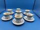 Steubenville Monticello Set Of 7 Demitasse Cups And Saucers, Herman C Kupper