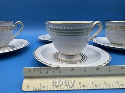 Steubenville Monticello Set Of 7 Demitasse Cups and Saucers, Herman C Kupper