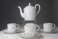 Suisse Langenthal Porcelain 10pc Coffee Pot, Demitasse Cups & Saucers Set