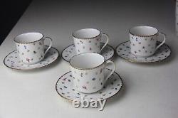 Suisse Langenthal Porcelain 10pc Coffee Pot, Demitasse Cups & Saucers Set