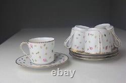 Suisse Langenthal Porcelain 10pc Coffee Pot, Demitasse Cups & Saucers Set