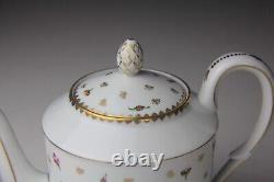 Suisse Langenthal Porcelain 10pc Coffee Pot, Demitasse Cups & Saucers Set