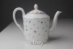 Suisse Langenthal Porcelain 10pc Coffee Pot, Demitasse Cups & Saucers Set