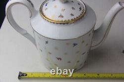 Suisse Langenthal Porcelain 10pc Coffee Pot, Demitasse Cups & Saucers Set