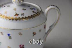 Suisse Langenthal Porcelain 17pc Creamer, Sugar, Demitasse Cups & Saucers Set