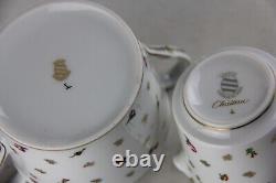 Suisse Langenthal Porcelain 17pc Creamer, Sugar, Demitasse Cups & Saucers Set