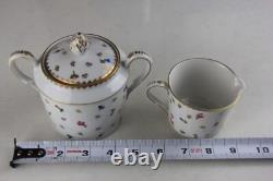 Suisse Langenthal Porcelain 17pc Creamer, Sugar, Demitasse Cups & Saucers Set