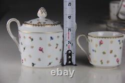 Suisse Langenthal Porcelain 17pc Creamer, Sugar, Demitasse Cups & Saucers Set