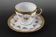 Sweet Gold Gilt And Rose Swag Royal Doulton Demitasse Cup And Saucer