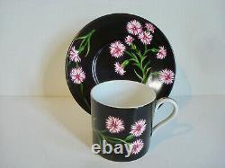 TIFFANY & CO. Mrs Delany's Flowers 4 Demitasse Cups & Saucers by Sybil Connolly