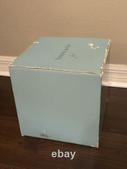 TIFFANY & CO. Rare Mrs. Delaney's Demitasse Tea Cup & Saucer. 4 Sets. (With Box)