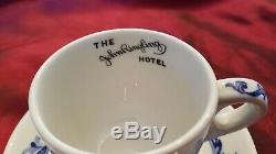 The John Ringling Hotel Sarasota Florida Demitasse Cup & Saucer by Mayer China