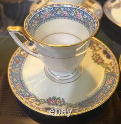 Thomas Bavaria (Rosenthal) Demitasse Cups & Saucers Queen Louise Set 4