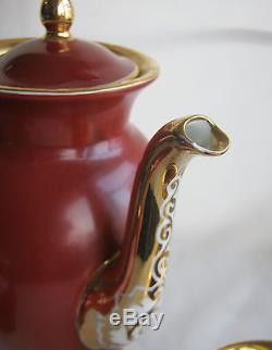 Thomas Rosenthal Bavaria Coffee Pot Set Demitasse Cups, Saucers, Cream & Sugar