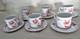 Tiffany & Co Demitasse Cups And Saucers Coffee Espresso Six