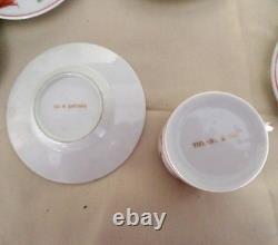 Tiffany & Co Demitasse Cups and Saucers Coffee Espresso SIX