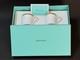 Tiffany & Co. Gold Band Demitasse Cup & Saucer 2pcs Set Authentic With Box