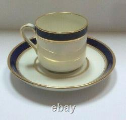 Tiffany & Co. New York Spode Copeland China England Demitasse Cups and Saucers