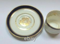 Tiffany & Co. New York Spode Copeland China England Demitasse Cups and Saucers