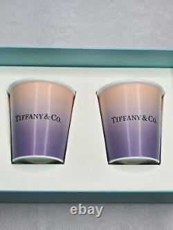 Tiffany Espresso Cups! / In Infinity Morganite Bone China, Set of 2