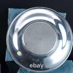 Tiffany Sterling Silver Espresso Cup and Saucer with Wedgwood Porcelain Insert