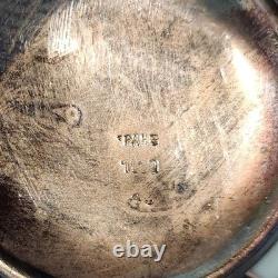 Turquoise Withsilver Inlay Demitasse Cups & Saucers Germany Antique/Vintage (6)