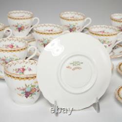 Twelve (12) Vintage Spode Copeland English Rockingham Demitasse Cups & Saucers