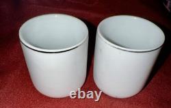 United States Lines Vintage 1940's Demitasse (half-cup) Espresso Set