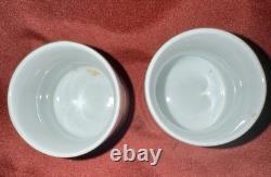 United States Lines Vintage 1940's Demitasse (half-cup) Espresso Set