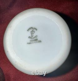 United States Lines Vintage 1940's Demitasse (half-cup) Espresso Set