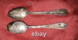 United States Lines Vintage 1940's Demitasse (half-cup) Espresso Set