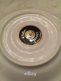 VERSACE BUTTERFLY GARDEN DEMITASSE CUP AND SAUCER Collectibles