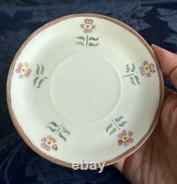 VTG Rosenthal Selb Bavaria Donatello 4 Demitasse Cups Saucers Set 1920s Art Deco