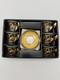 Versace Barocco Espresso Cup & Saucer Set Of 6 With Box Gold Handles Rosenthal