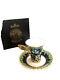 Versace Gold Ivy By Rosenthal 3.5 Demitasse Cup & Saucer