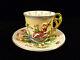 Very Rare Signed Occupied Japan Sgk Capodimonte Style Demitasse Cup & Saucer