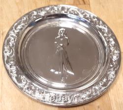 Victorian Italy 800 Silver Plate Bridal Set OF 12 Demitasse 12 Saucers G2U