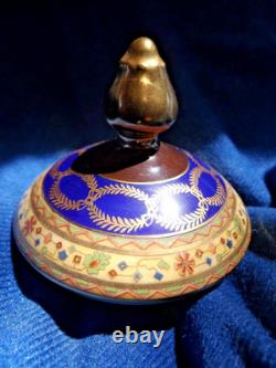 Vienna Style Czech Demitasse Set, Tray, Cups/Saucers, Creamer/Sugar, Coffee Pot