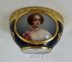 Vienna Style Demitasse Portrait Cup & Saucer