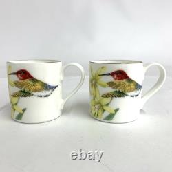 Villeroy & Boch Amazonia Rainforest Porcelain Demitasse Cup & Saucer Set of 2