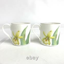 Villeroy & Boch Amazonia Rainforest Porcelain Demitasse Cup & Saucer Set of 2