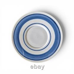 Villeroy Boch Blue Cloud Espresso Demitasse Set 6 Cups Saucers Lidded Sugar Bowl