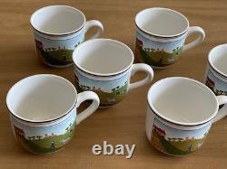 Villeroy & Boch Design Naif 8 Demitasse Cups (No Saucers)