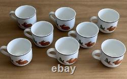 Villeroy & Boch Design Naif 8 Demitasse Cups (No Saucers)