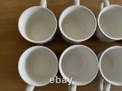 Villeroy & Boch Design Naif 8 Demitasse Cups (No Saucers)