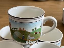 Villeroy & Boch Design Naif 8 Demitasse Cups (No Saucers)