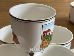 Villeroy & Boch Design Naif 8 Demitasse Cups (No Saucers)