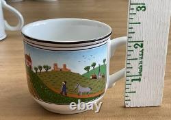 Villeroy & Boch Design Naif 8 Demitasse Cups (No Saucers)
