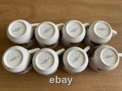 Villeroy & Boch Design Naif 8 Demitasse Cups (No Saucers)