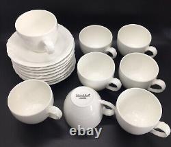 Villeroy & Boch Foglia Anna 1748 Luxembourg Set Of 8 Demitasse Cups & Saucers